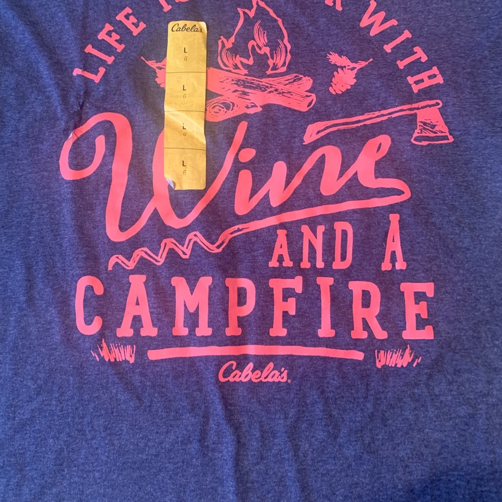 “Wine & a Campfire” Fall T-shirt